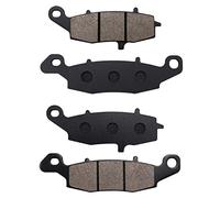 Yerbay Brake pads front/Rear kit for Kawasaki VN900 Vulcan Classic (LT) 2006-2014/ Custom 2007-2014