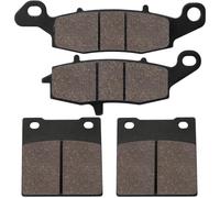 Yerbay Brake pads front/rear kit for Suzuki GS 500 (E/K/FK) (96-08)