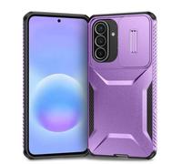Yerebel Case for Galaxy A57 5G/for SamsungA57 SM-A576U1 Case with Slide Camera Cover, Military Grade Non-Slip Rugged Shockproof Protective Phone Cover for Samsung Galaxy A57 5G Purple