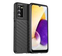 Yerebel for Galaxy A02S Case, for Samsung M02S SM-A025V Case, Rugged Shield Series TPU Cover Anti-Drop Shockproof Protection Cover for Samsung Galaxy A02S Black