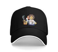 YERGFHJ Blame John Forsaken Shedletsky Casual Baseball CapHunting Camping Trucker Hat Summer Breathable Unisex-Teens y2k Snapback Cap