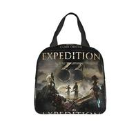 YERGFHJ Clair Obscur Expedition 33 Game Insulated Lunch Bags Portable Lunch Container Cooler Bag Tote Lunch Box Food Storage Bags