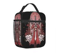 YERGFHJ Game DMC Dante Devil May Cry Insulated Lunch Bags Food Bag Portable Cooler Thermal Lunch Boxes for School Office