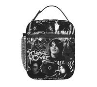 YERGFHJ Insulated Lunch Boxes My Chemical Romance Band Merch Storage Food Box Unique Design Cooler Thermal Lunch Box for Office