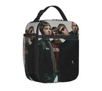 YERGFHJ Insulated Lunch Boxes O-Oasis Rock Band Accessories Food Box New Cooler Thermal Bento Box for Picnic