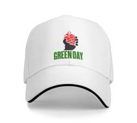 YERGFHJ Unisex Green Day Band Cap Sport Baseball Cap Snapback Caps Hat Trucker Hat Breathable Dad Hat Summer