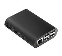 Yerhpkly Case for 3 Model B, Pi 2 Model B & Pi B+4 Enclosure Case | See LEDs and SD slot through mesh end panel, while you access USB, Ethernet and side ports for convenient setup.