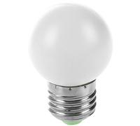 Yerhpkly LED Light Bulb E27 0.5W Elegant White Plastic for Party Decor | Elegant white LED bulb with E27 base, 0.5W, plastic shell; ideal for ambient lighting at parties, events, and home decor.