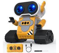 Yerloa Robot Toys for Kids, Easter Gifts for Boys, Remote Control Robot Toy with Auto-Demo, Gesture Sensing, Eye Light Modes and Dance, RC Robot Toys for 3 4 5 6 7 8 Year Old