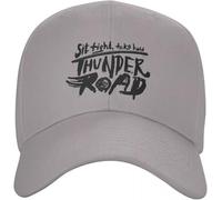 YERTYIJH Classic Baseball Cap Outdoor Unisex Bruce The E Street Band Springsteen Thunder Road Trucker Worker Cap Dad Hat Adjustable Polyester Fishing Hat Summer Birthday Gift