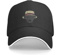 YERTYIJH Classic Baseball Cap Ted with Bob&x27;s - Mortimer and Whitehouse Gone Fishing ‘Ted’ T-Shirt - Bob Mortimer Paul Wh