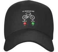 YERTYIJH Classic Baseball caps Mountain Bike is Calling Baseball Cap Sun Protection Adjustable MTB Bicycle Cyclist Ride Dad Hat Spring Hats Snapback Caps Gift