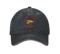 YERTYIJH Classic Hells Moto Motorcycle Angel Unisex Baseball Caps Skull Racing Distressed Denim Hat Vintage Outdoor All Seasons Travel Sun Cap Timeless