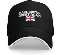 YERTYIJH Classic Make Britain Great Again Flag Camping Baseball Caps Men Printing Female Beach Sun Hat Snapback Cap