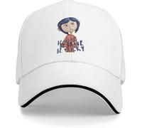 YERTYIJH Classic Men's Baseball Cap Coraline Spooky Movie Coraline Doll Tricky Baseball Caps Quality Unisex Hats Gift
