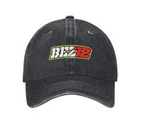 YERTYIJH Classic Number #72 Marco Bezzecchi Motorcycle Racing Retro Denim Washed Baseball Caps Cowboy Street Tide Hat Hiking Peaked Cap