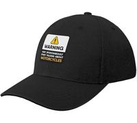 YERTYIJH Classic Unisex and Fashionable Warning I May Spontaneously Start Talking About Motorcycles Baseball Cap Summer hat Trucker Hat in The Hat for Girls Men's Sports Outdoor Gifts