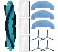 YERXPAFT Replacement Parts Only for Proscenic Q8 / Q8 Max Robot Vacuum 1 Main Brush 4 Side Brush 3 Filter 3 Mop Pad Accessorie