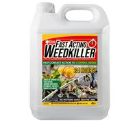 (Yes, 9) 4 Litre Fast Acting Glyphosate-Free Weed & Moss Killer | Organic & Natural Ready-to-Use Acetic Acid Formula (60g/l) | Results in 24 Hours