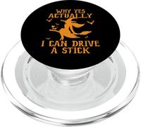 Yes Actually I Can Drive A Stick Halloween Costume PopSockets PopGrip for MagSafe