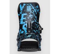 YES Airmaster 2026 Snowboard Bindings splatter blue L