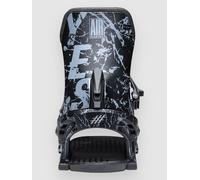 YES Airmaster 2026 Snowboard Bindings splatter grey M