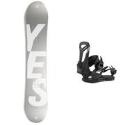 Yes - All-mountain Snowboard bindings - Pack Basic 2026 for Men - Grey Grey S.M.L.XL
