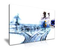 YES ART Radio head OK Computer Cover Music Canvas Print - For Modern Family Home Office Hotel Decoration (M: 61cm X 41cm)