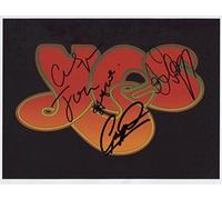 Yes (Band) Chris Squire Steve Howe Rick Wakeman FULLY SIGNED Photo 1st Generation PRINT Ltd 150 + Certificate (1)