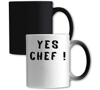 Yes Chef Funny Kitchen Cooking Meme Color Changing Mug White