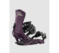 YES Conda 2025 Snowboard Bindings rosewood S