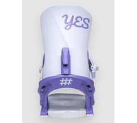 YES Conda 2027 Snowboard Bindings s white S