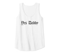 Yes Daddy Gothic Style Sexy Dirty Girl Tank Top