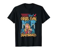 Yes Girls Can Skateboard T-Shirt