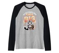 Yes He's Always Been This Big Maine Coon Cat Lover Raglan Baseball Tee