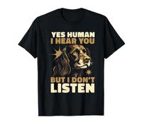 Yes Human I Hear You But I Don't Listen A Boykin Spaniel Dog T-Shirt