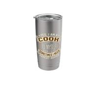 Yes I Am A Cook Stainless Steel Insulated Tumbler