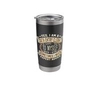 Yes I Am A Data Entry Clerk Stainless Steel Insulated Tumbler