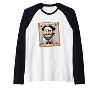 Yes I am A Pirate Two Hundred Years Too Late Funny Humor Raglan Baseball Tee
