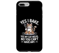 Yes I Bake My Cat Helps No Sharing Baking Baker Case for iPhone 7 Plus/8 Plus