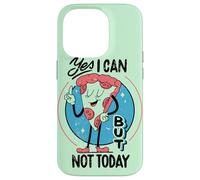Yes I can, but not today - Funny Procastination Humor Case for iPhone 14 Pro