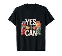Yes I Can Canning and Preserving Jar T-Shirt