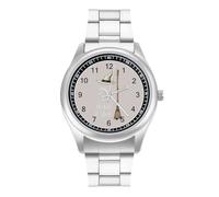 Yes I Can Drive A Stick Witch Halloween Men's Fashion Watch Business Dress Watches Casual Analog Wristwatch Novelty Funny