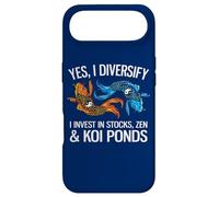 Yes, I Diversify In Stocks, Zen & Koi Ponds Funny Investor Case for iPhone Air