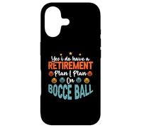 Yes I do have a retirement plan I plan on Bocce Ball Case for iPhone 17