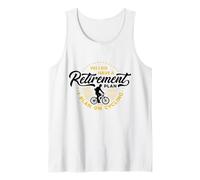 Yes I Do Have A Retirement Plan I Plan On Cycling Retired Tank Top