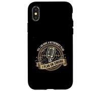 Yes I Do Have A Retirement Plan I Plan On Karaoke Case for iPhone X/XS