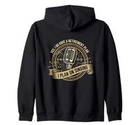 Yes I Do Have A Retirement Plan I Plan On Karaoke Zip Hoodie