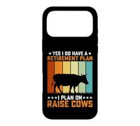 Yes I Do Have a Retirement Plan I Plan On Raise Cows Case for iPhone 17 Pro Max