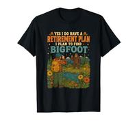 Yes I Do Have A Retirement Plan I Plan to Find Bigfoot Hiker Value Graphic T-Shirt